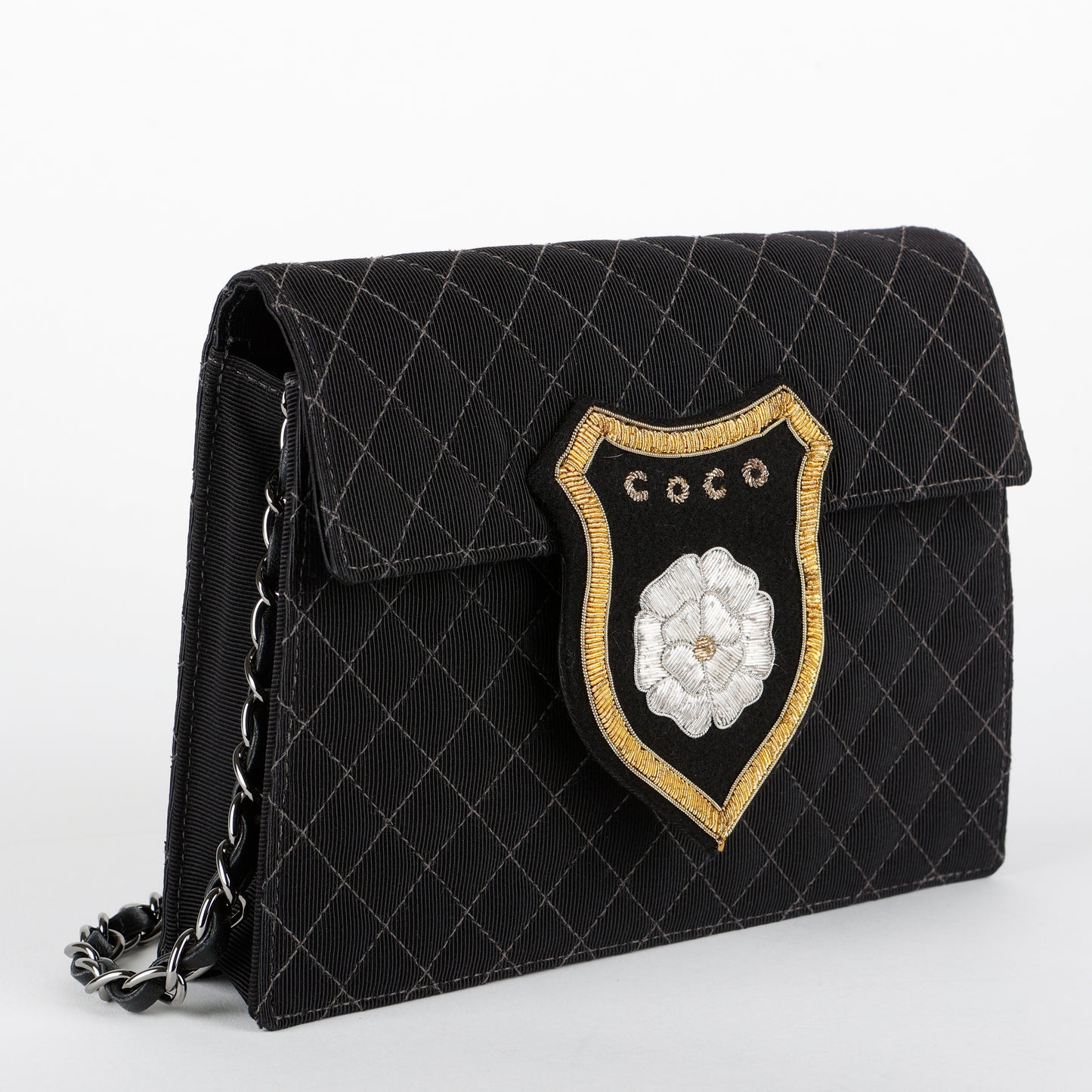 Mini Coco Chain Shoulder Bag Black