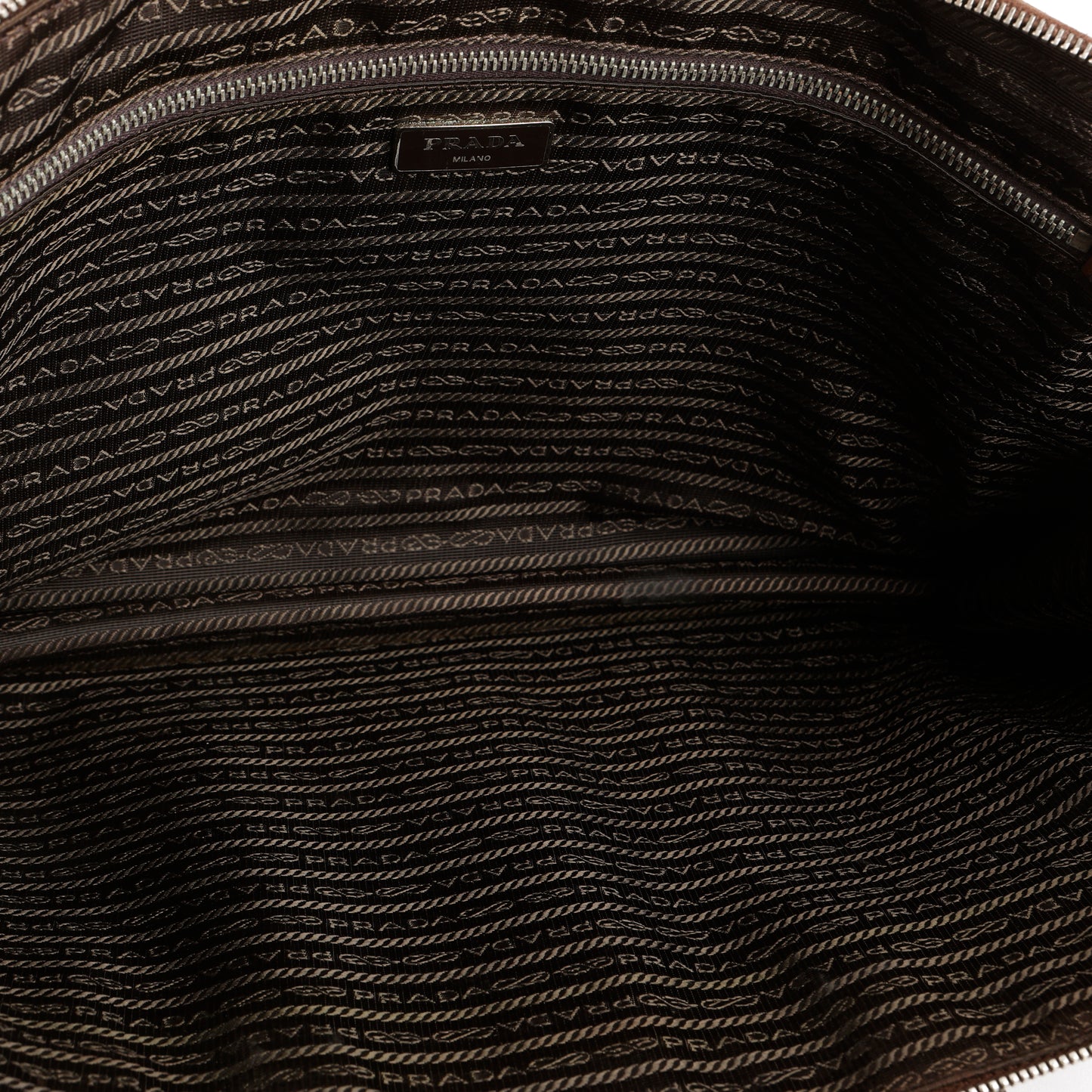 Brown Saffiano Laptop Bag