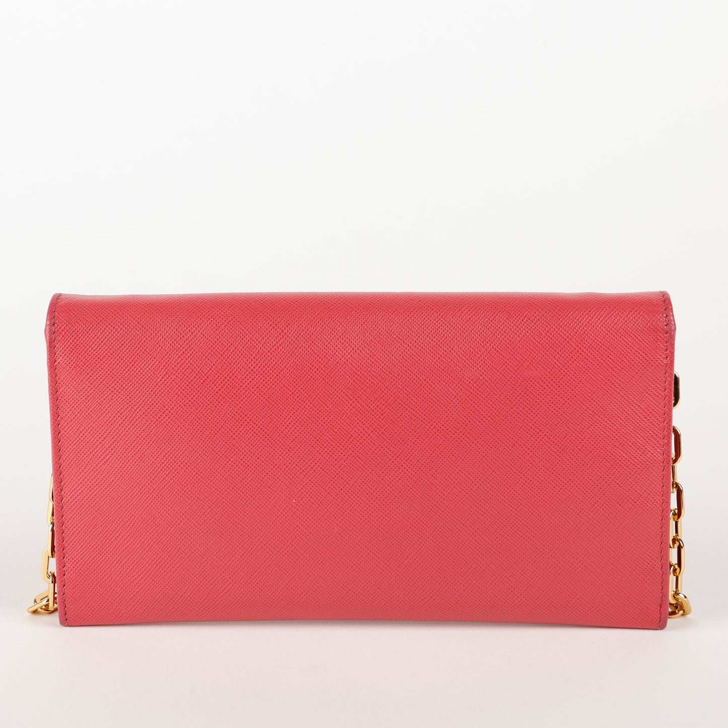 Wallet on Chain, Fuchsia Saffiano 5307