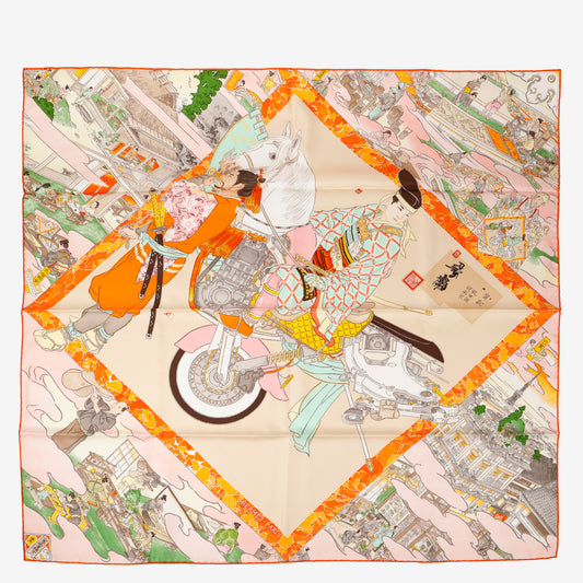 "Les Artisan D'Hermes" 90 Twill Scarf