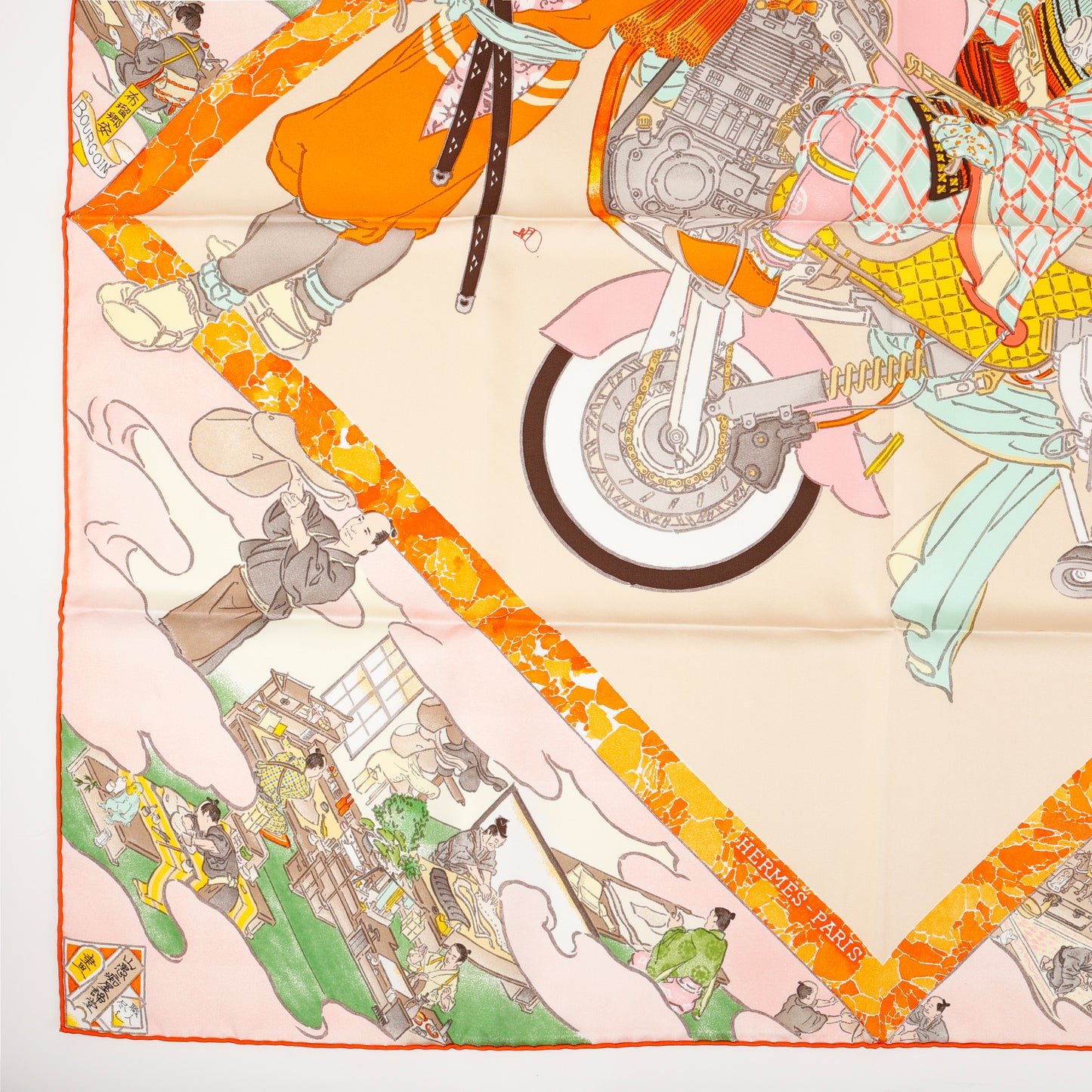 "Les Artisan D'Hermes" 90 Twill Scarf