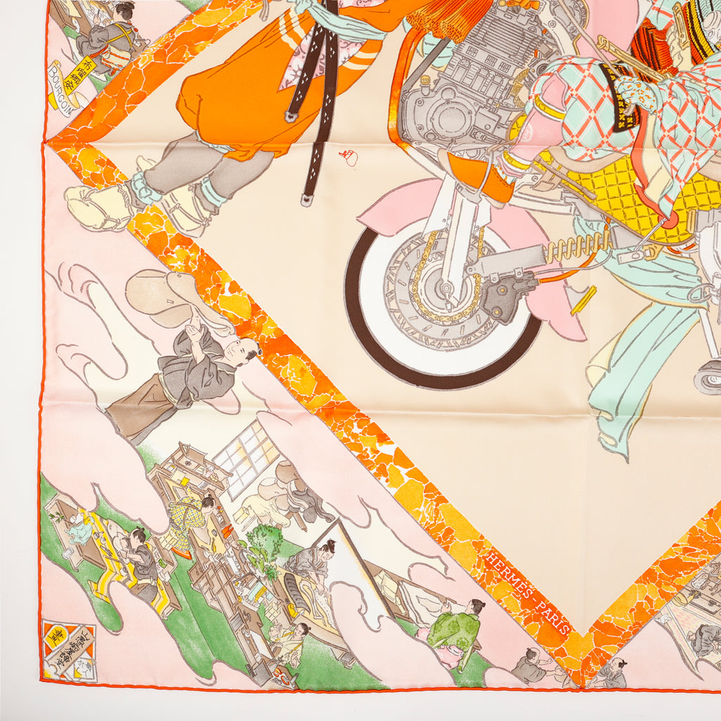 "Les Artisan D'Hermes" 90 Twill Scarf