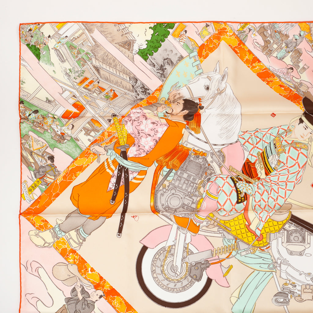"Les Artisan D'Hermes" 90 Twill Scarf