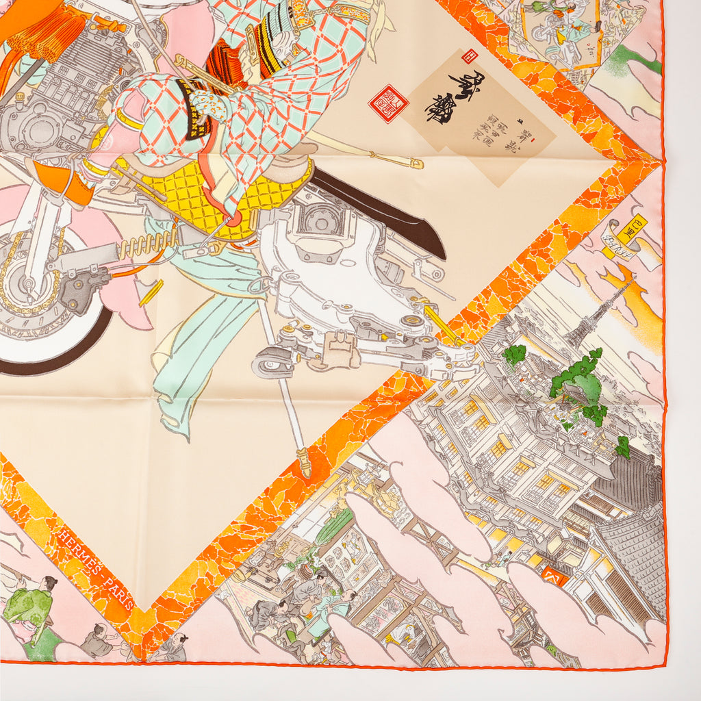 "Les Artisan D'Hermes" 90 Twill Scarf