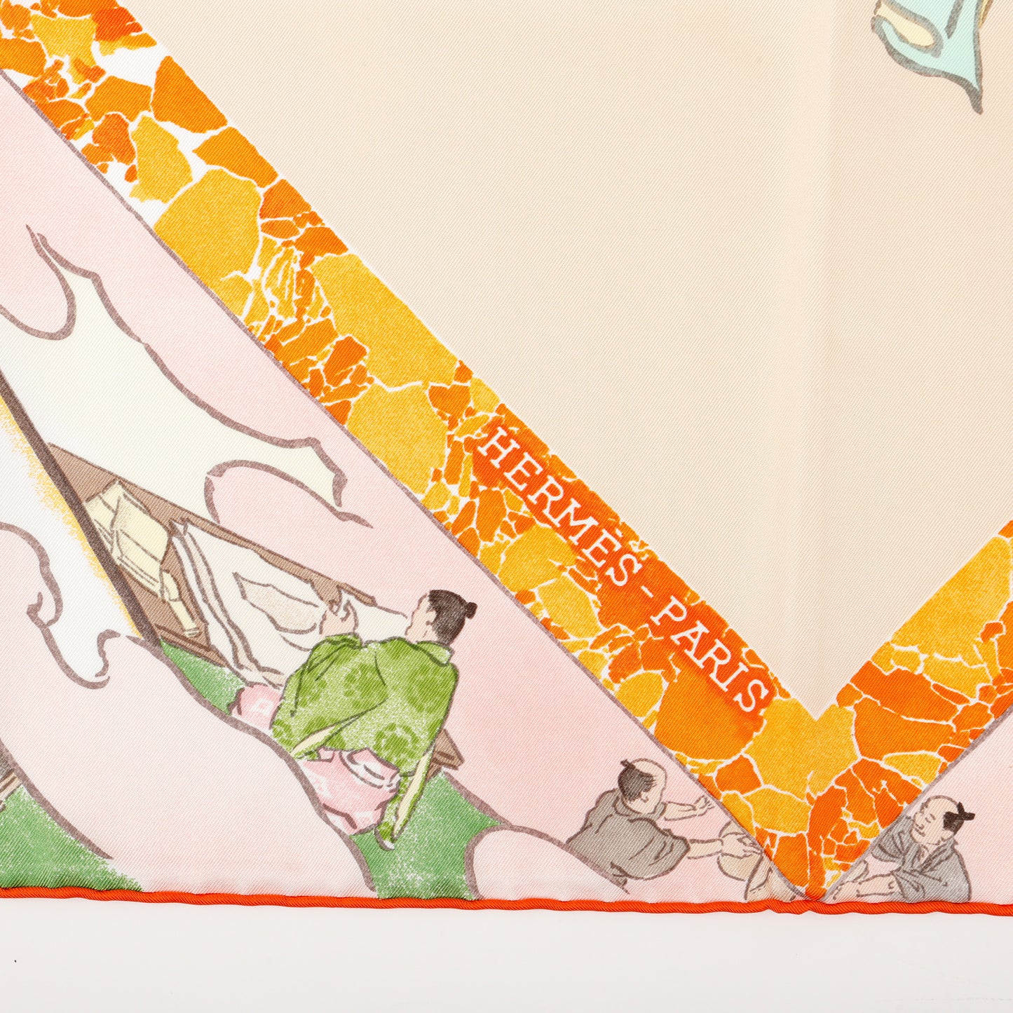 "Les Artisan D'Hermes" 90 Twill Scarf