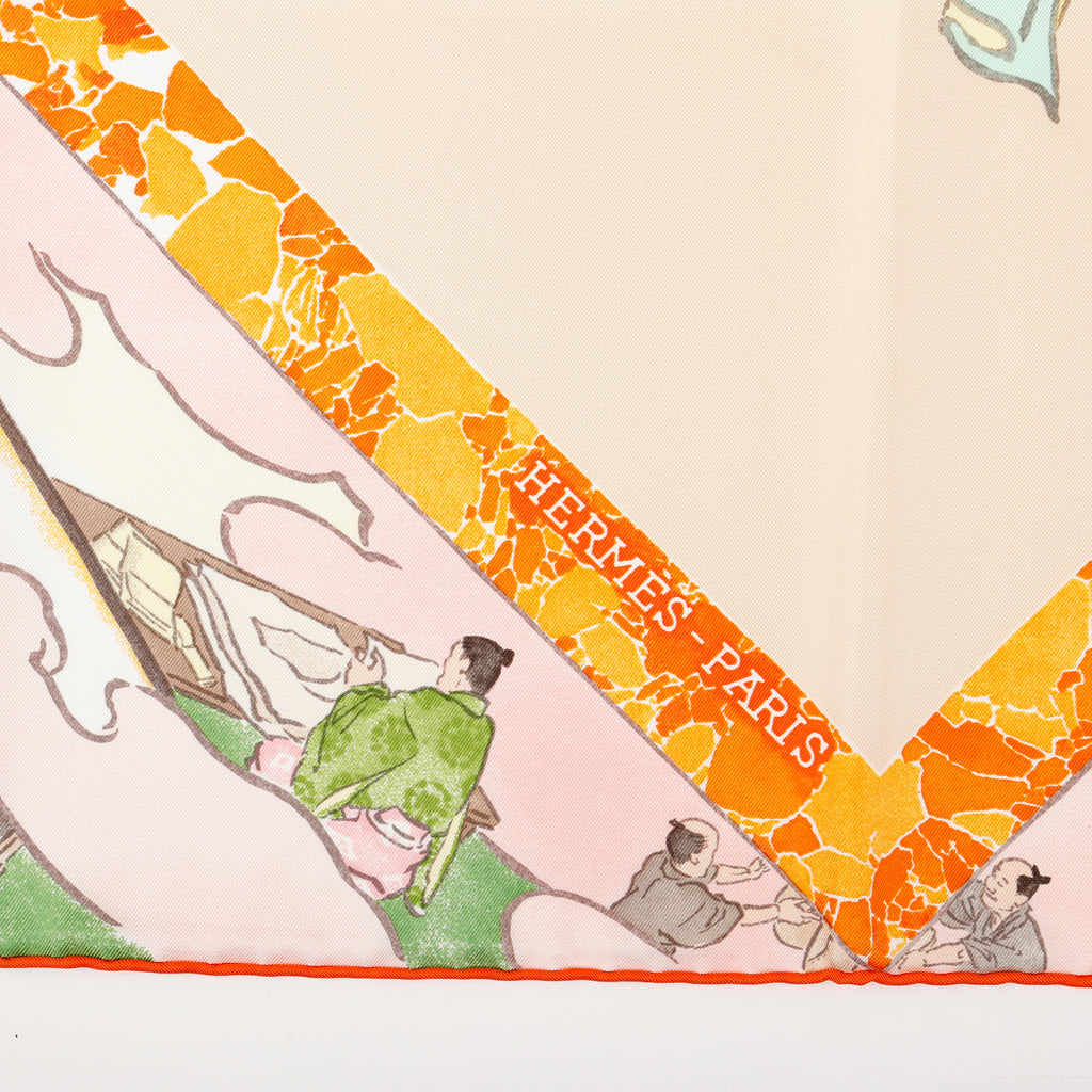 "Les Artisan D'Hermes" 90 Twill Scarf