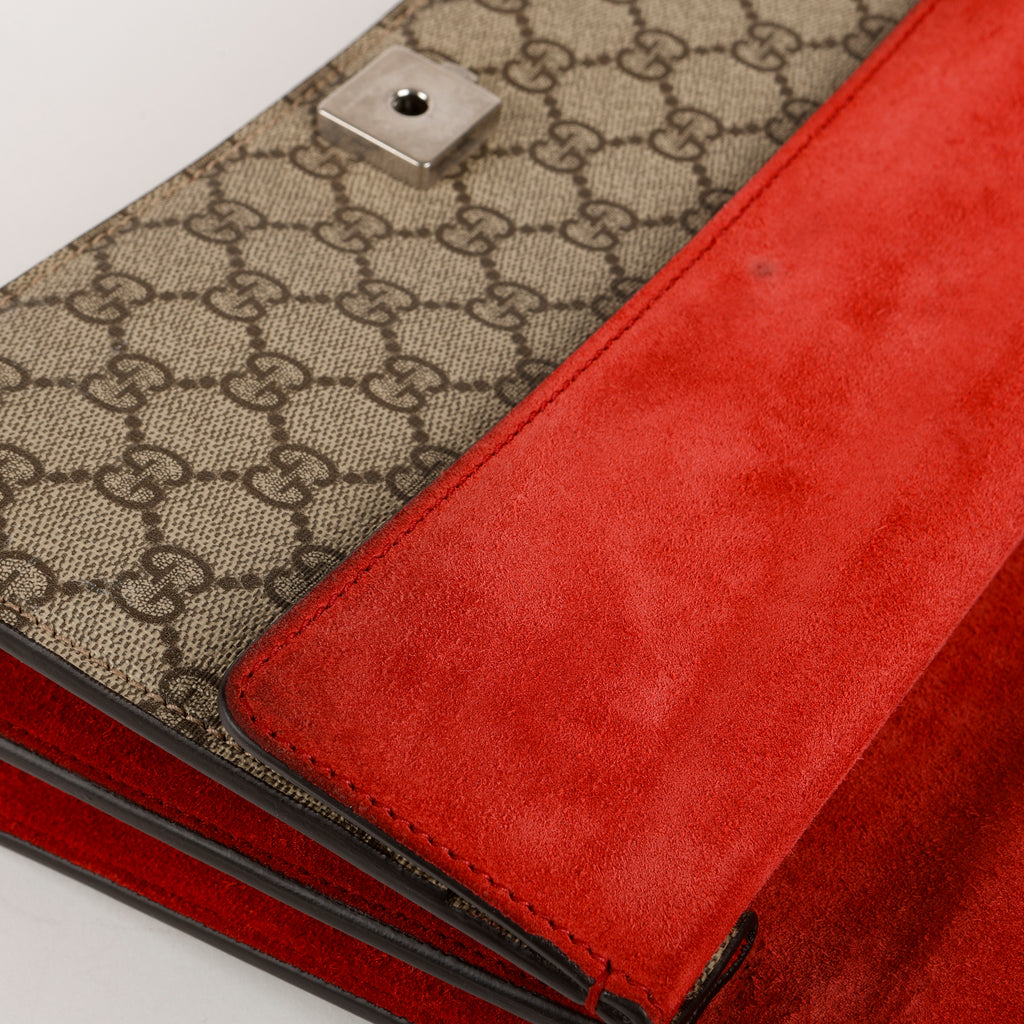 Medium Supreme Dionysus, Red Suede 1