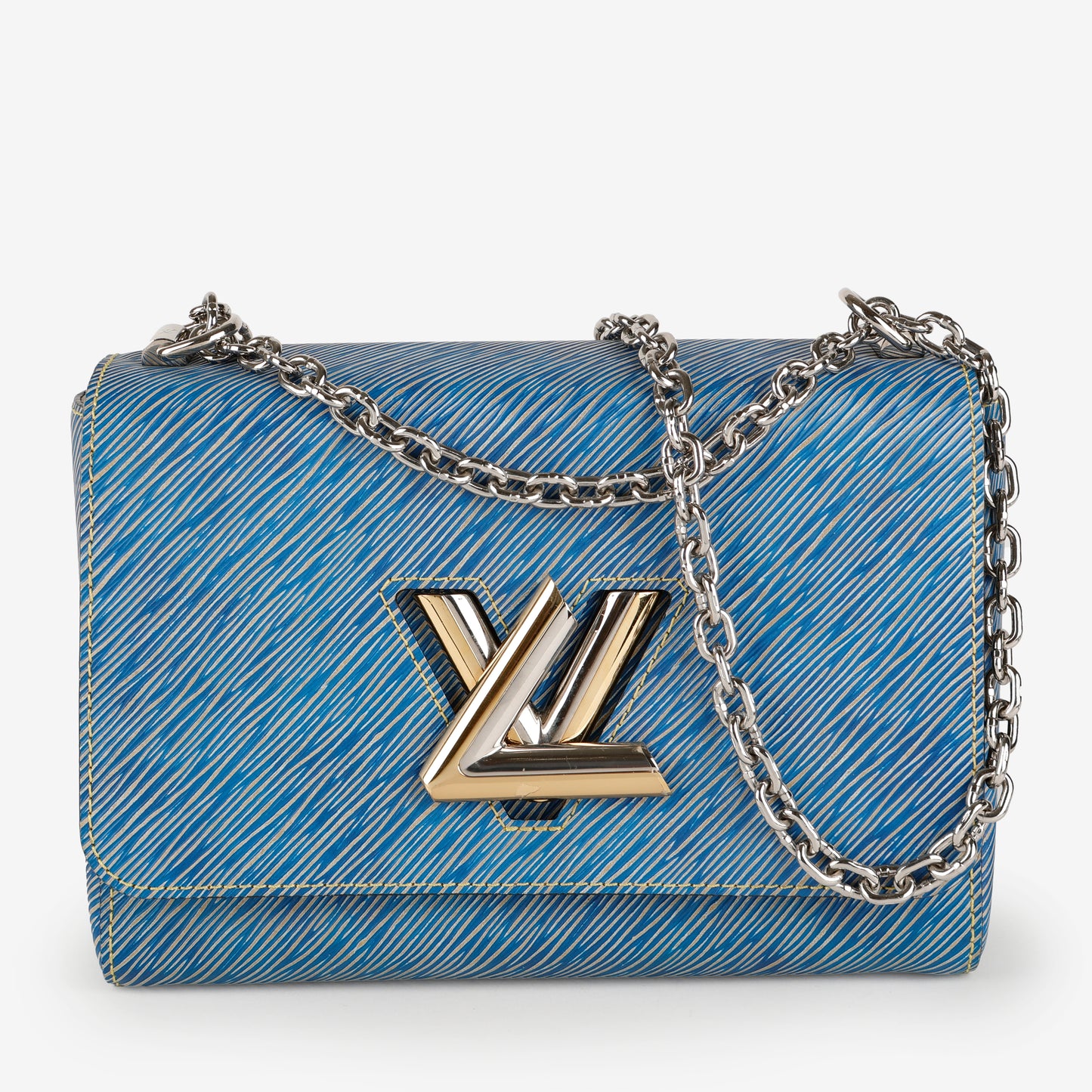 Twist MM, Light Denim Epi