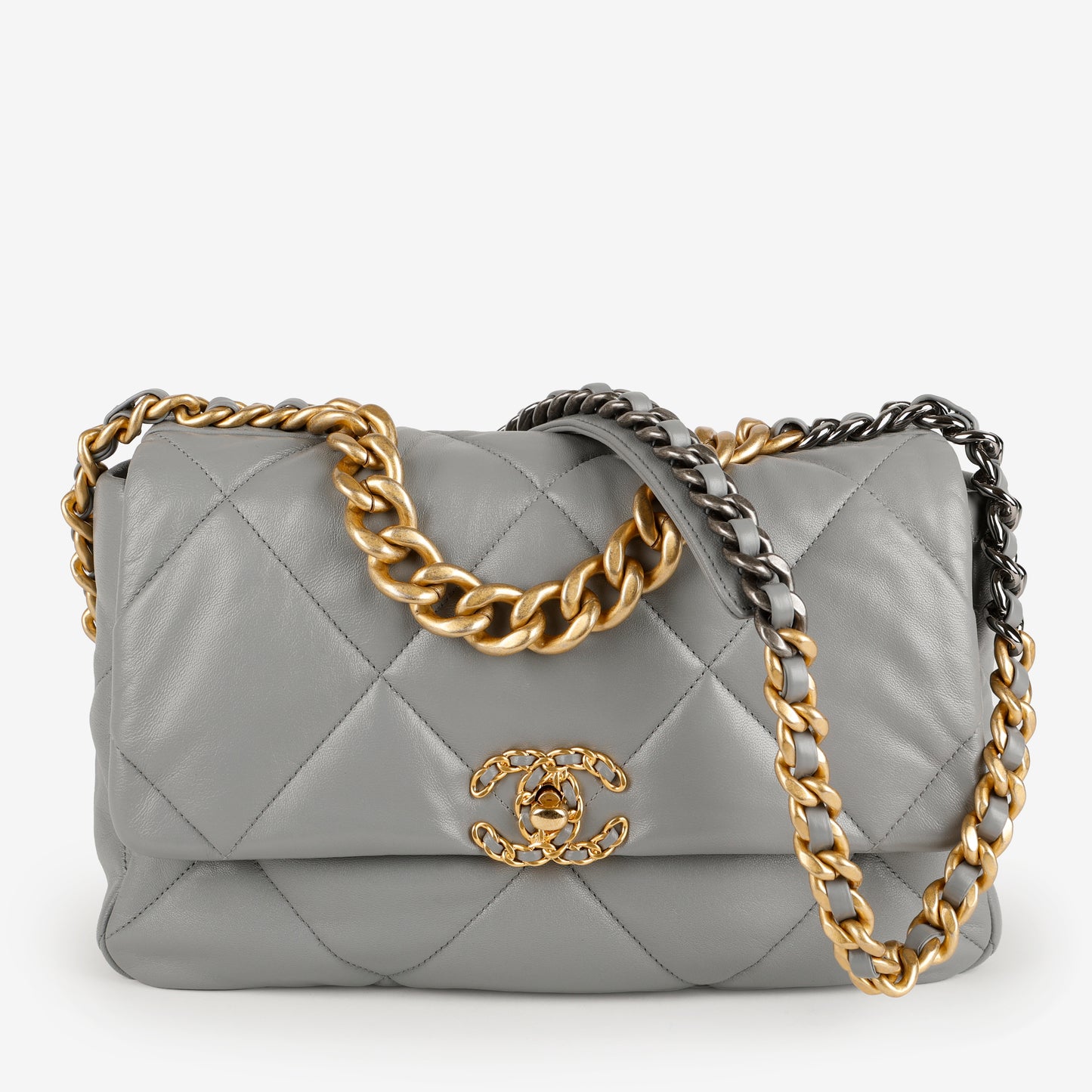 Large 19, Grey Goatskin