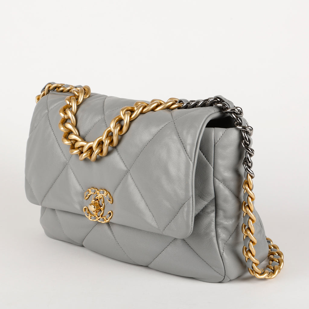 Large 19, Grey Goatskin