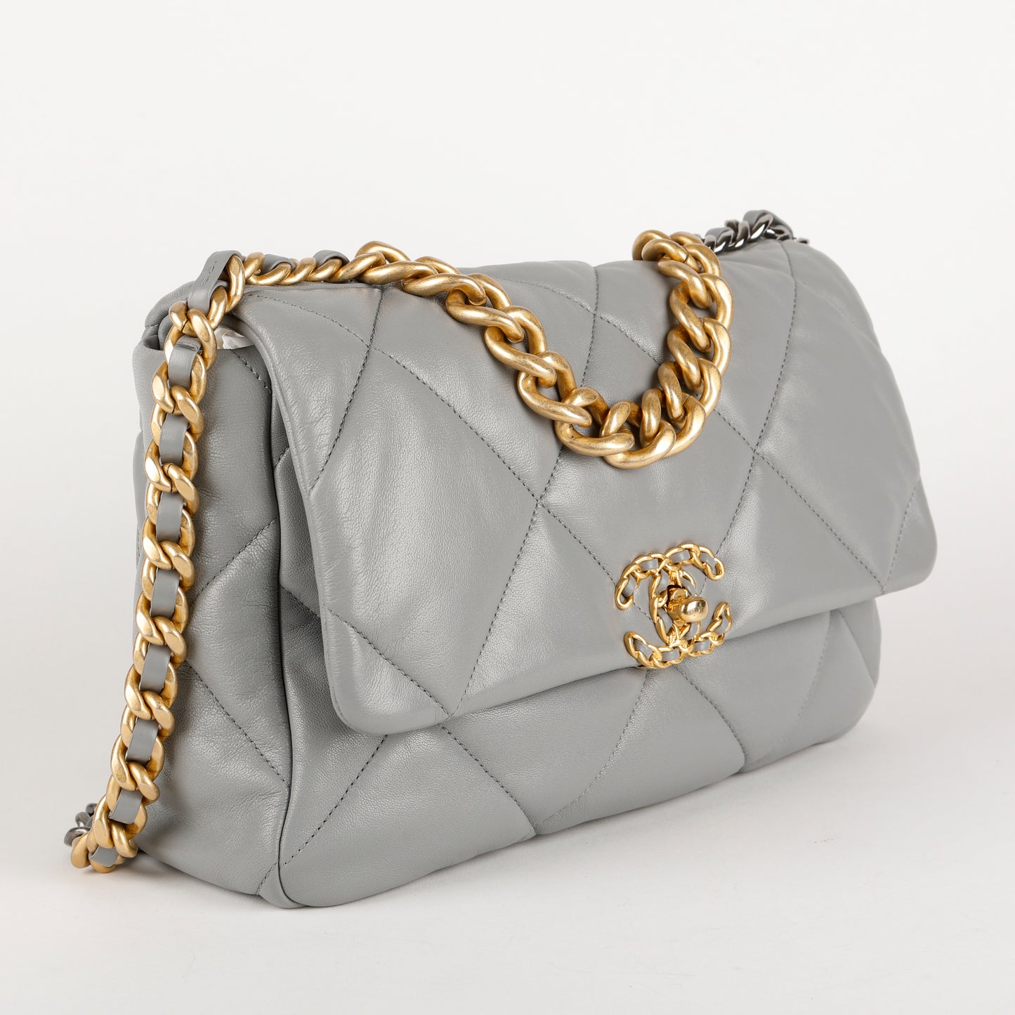 Large 19, Grey Goatskin