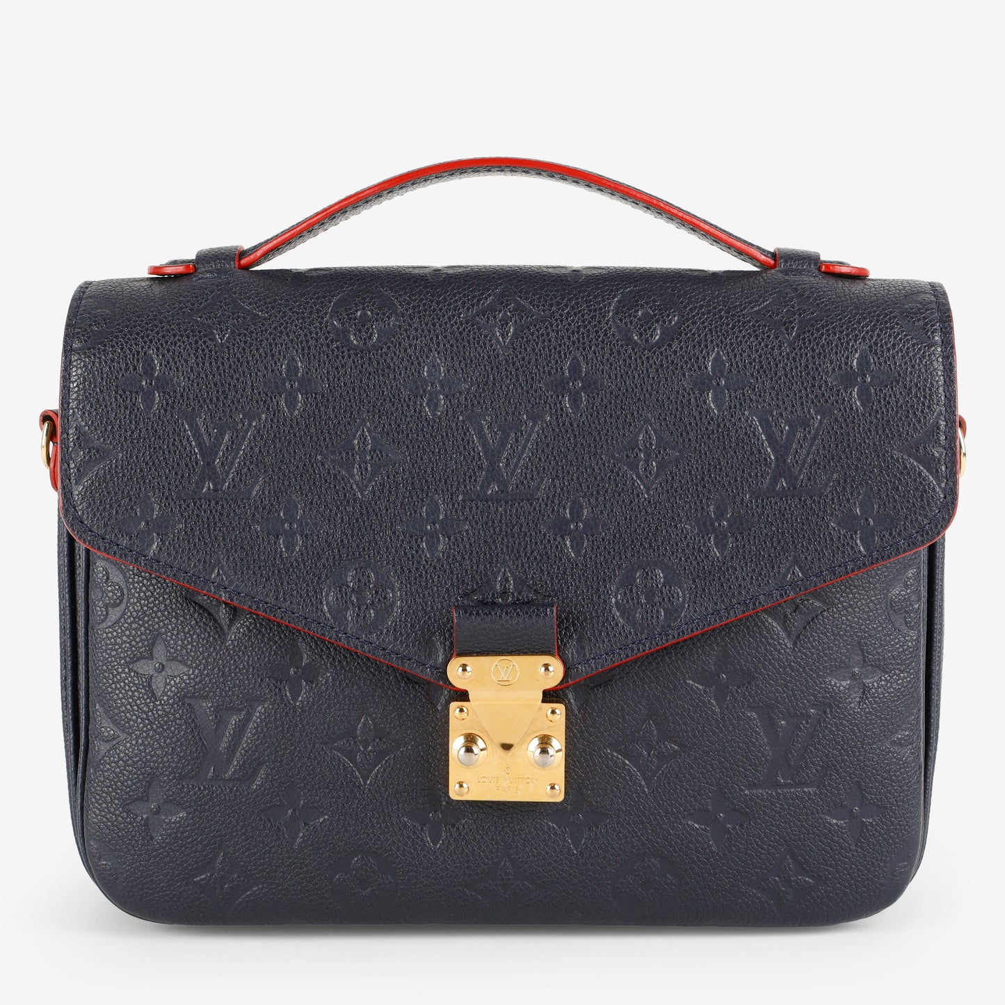 Pochette Metis, Marine Rouge (No Strap)