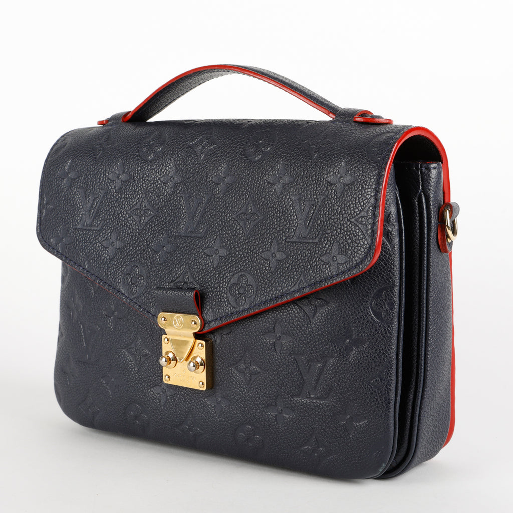 Pochette Metis, Marine Rouge (No Strap)