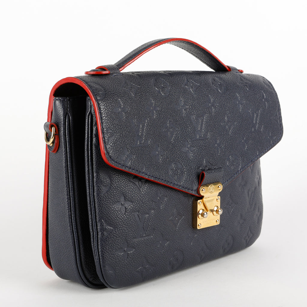 Pochette Metis, Marine Rouge (No Strap)