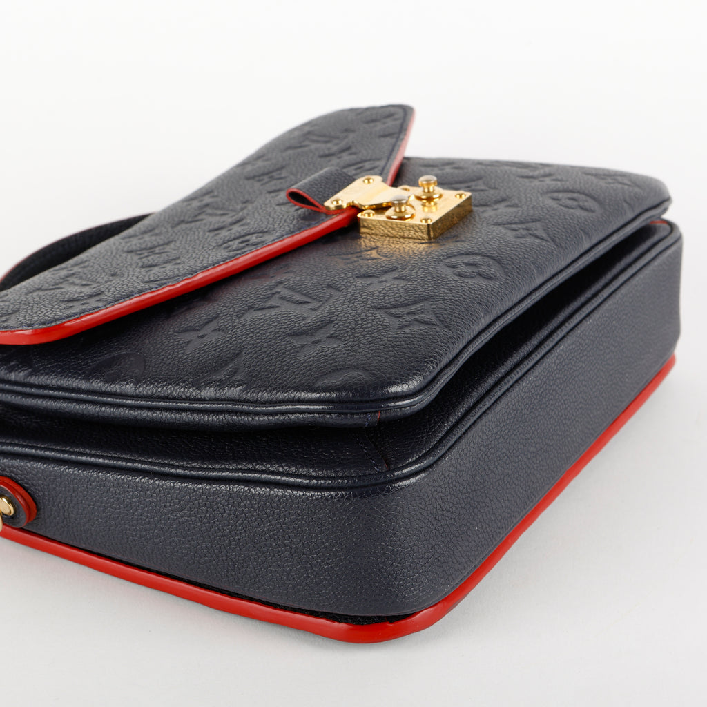 Pochette Metis, Marine Rouge (No Strap)