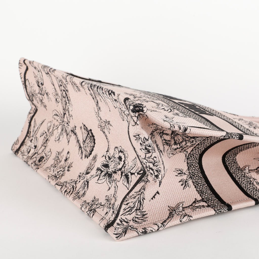 Large Book Tote, Blush Pink