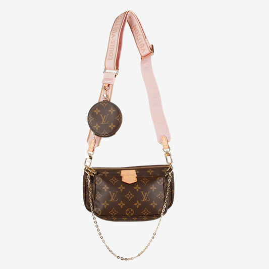 Multi Pochette Accessoires, Monogram/Pink