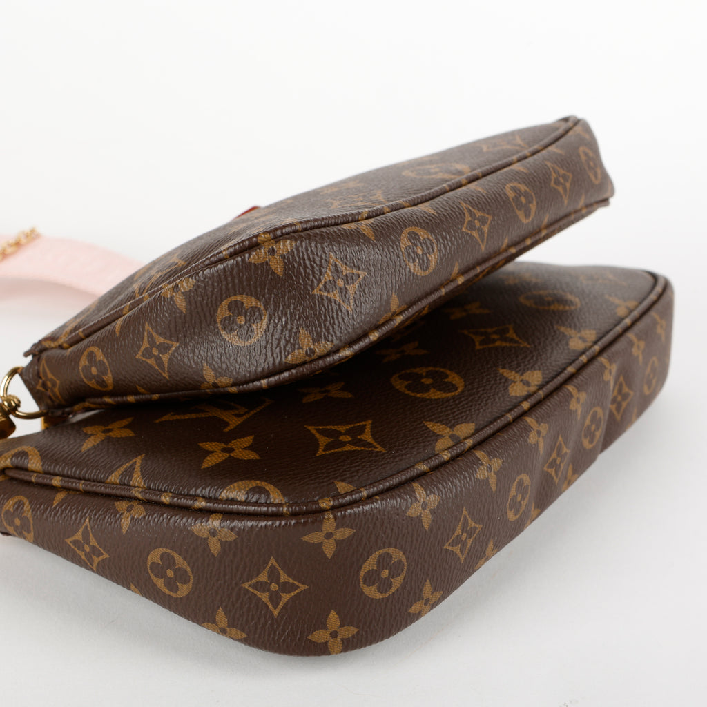 Multi Pochette Accessoires, Monogram/Pink