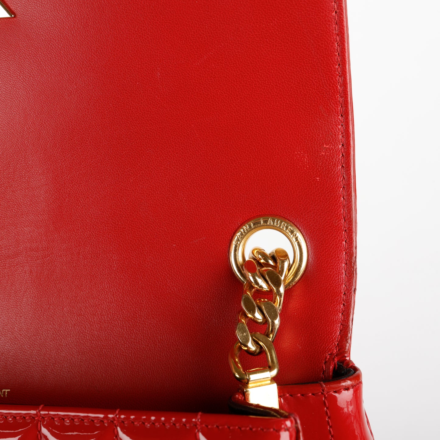Medium Vicky Crossbody, Red Patent Leather