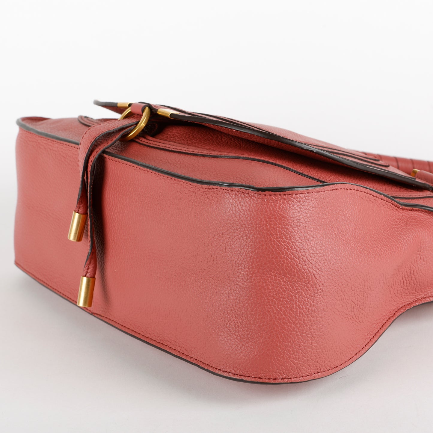 Medium Marcie, Mauve Calfskin Crossbody