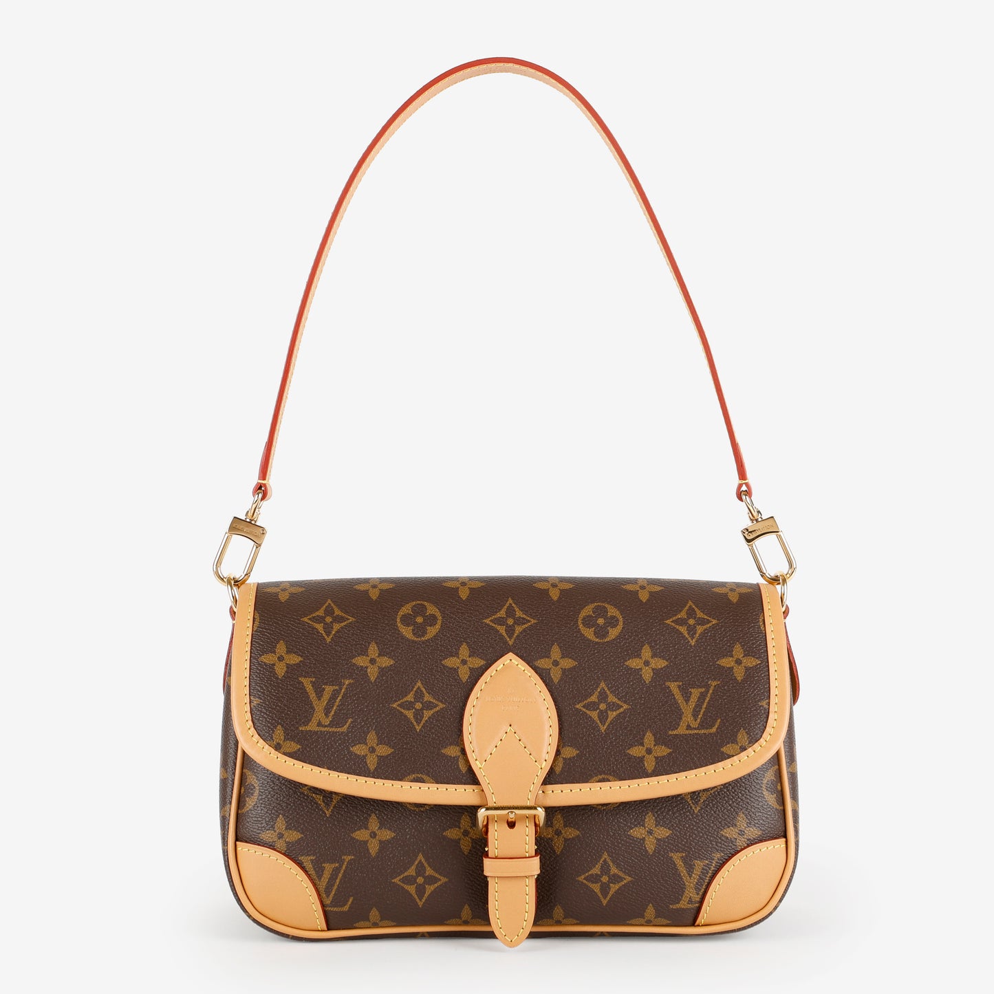 Diane, Monogram/Fuchsia