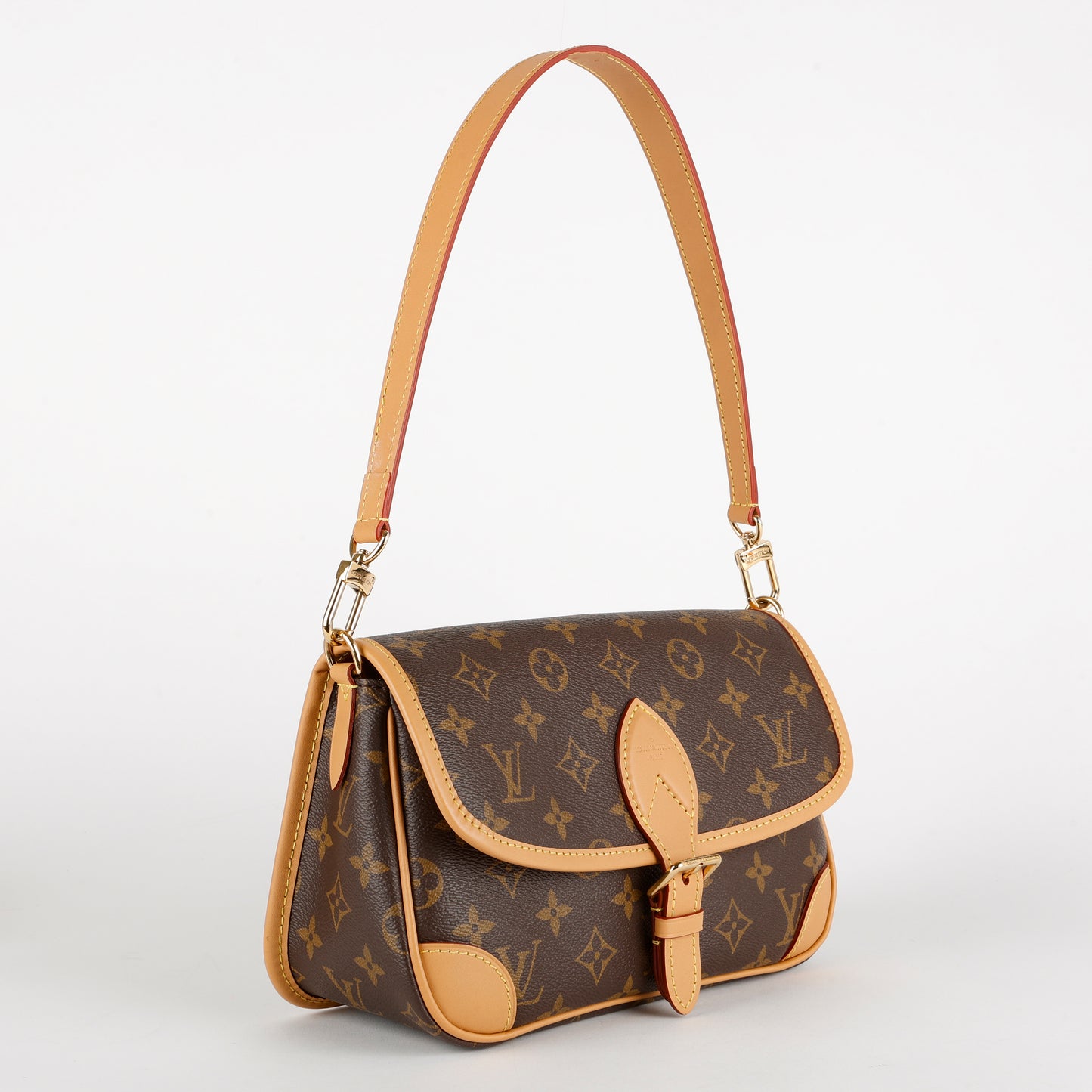 Diane, Monogram/Fuchsia