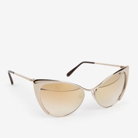 Gold Cat Eye Donna Sunglasses