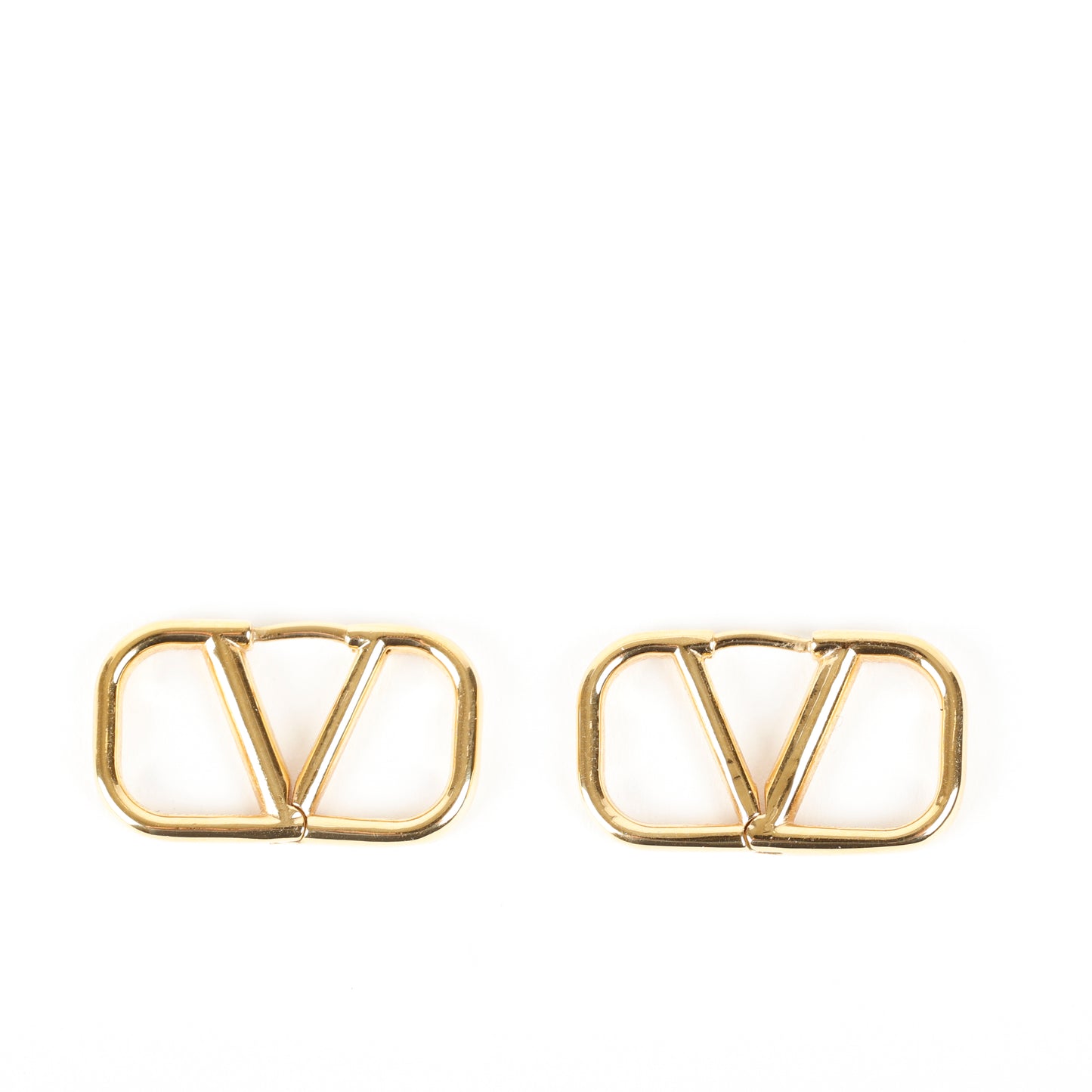 VLogo Signature Gold Earrings