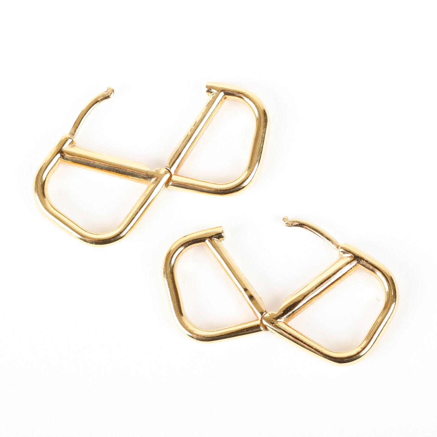 VLogo Signature Gold Earrings