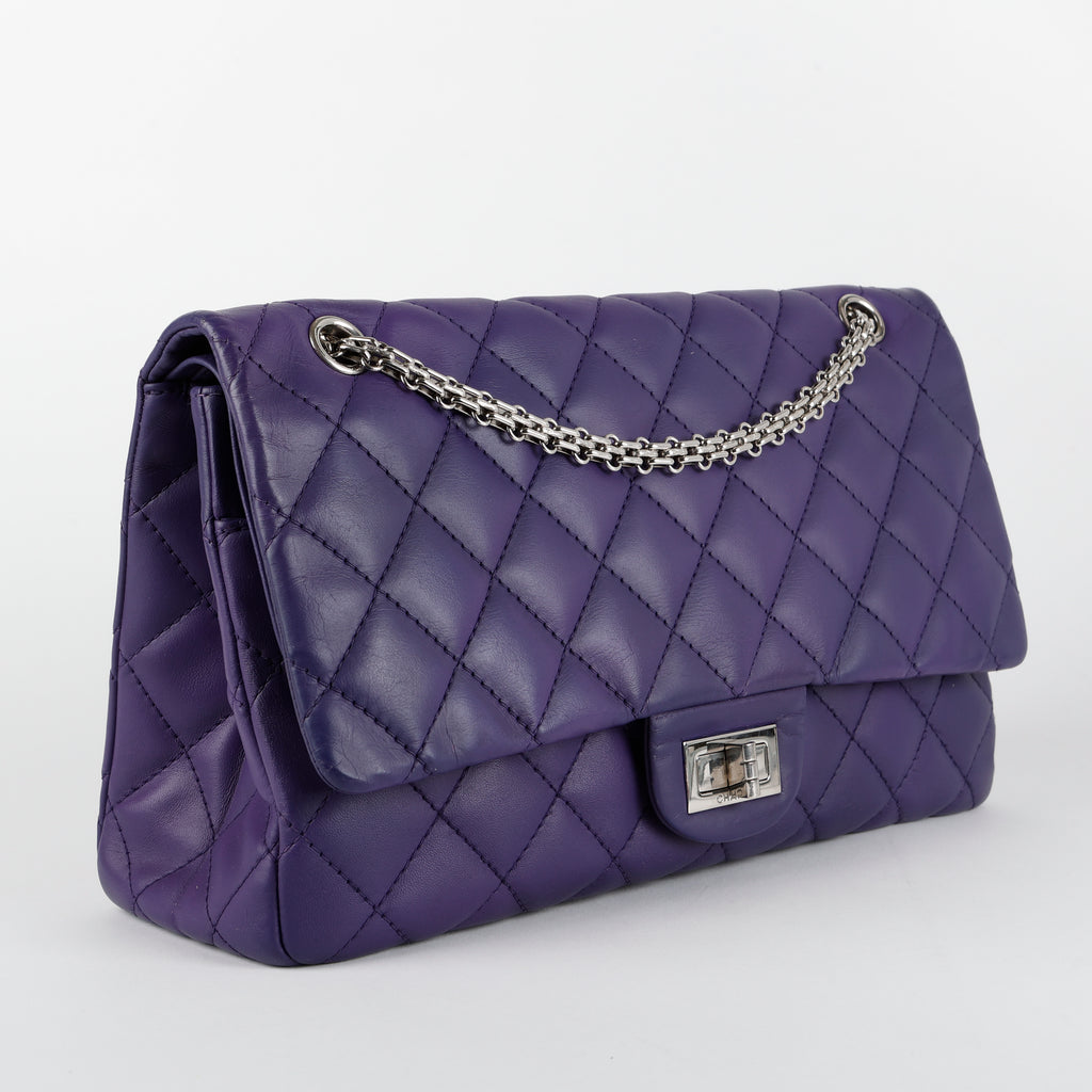 Jumbo 2.55 Reissue Double Flap, Dark Purple
