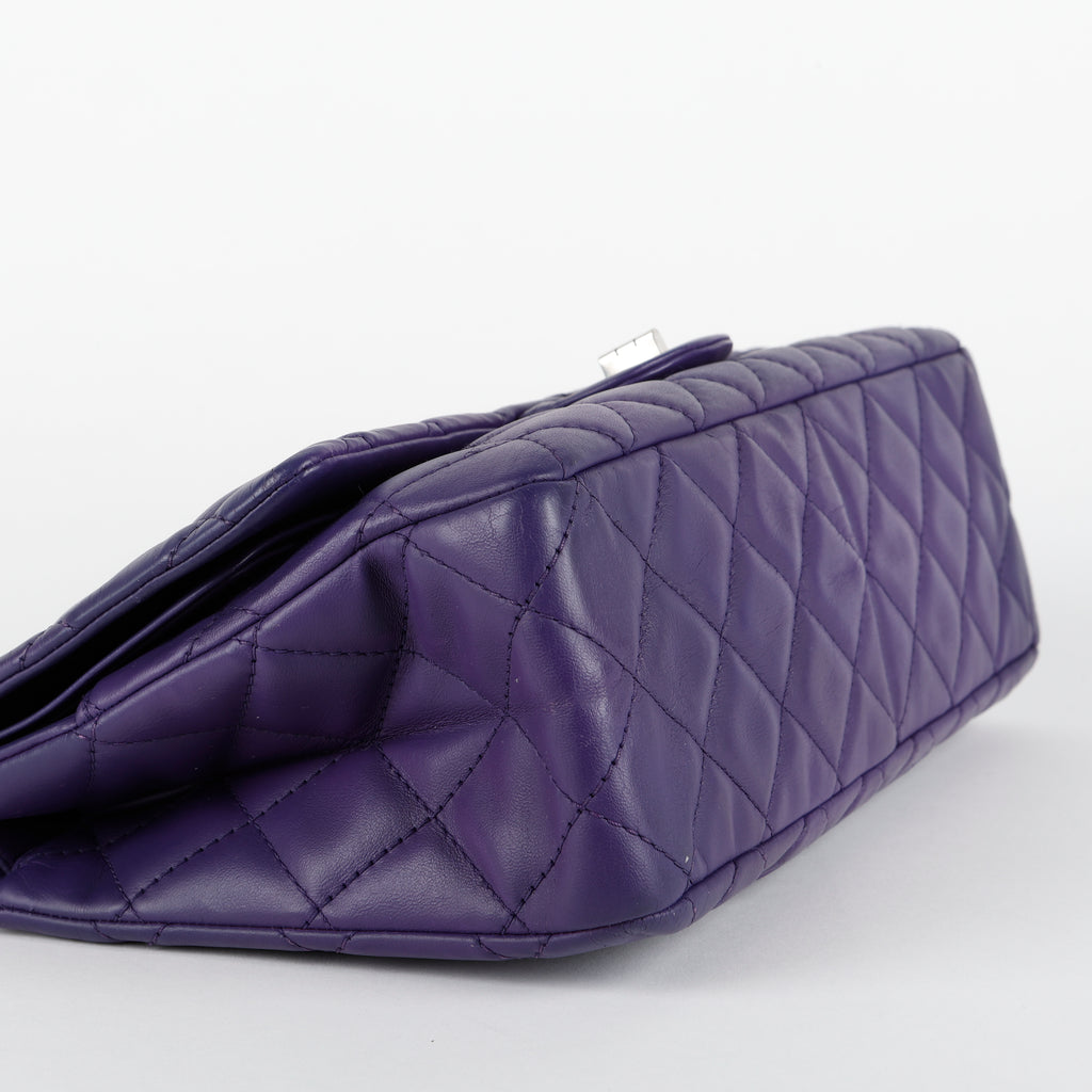 Jumbo 2.55 Reissue Double Flap, Dark Purple