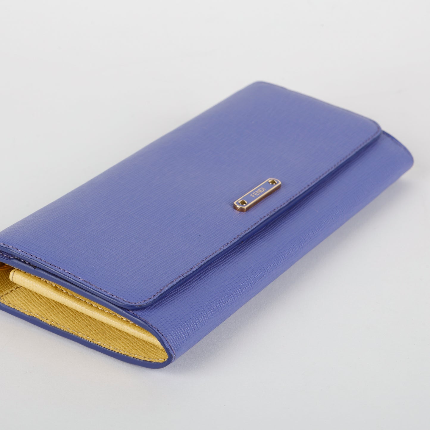 Long Wallet on Chain, Purple and Yellow