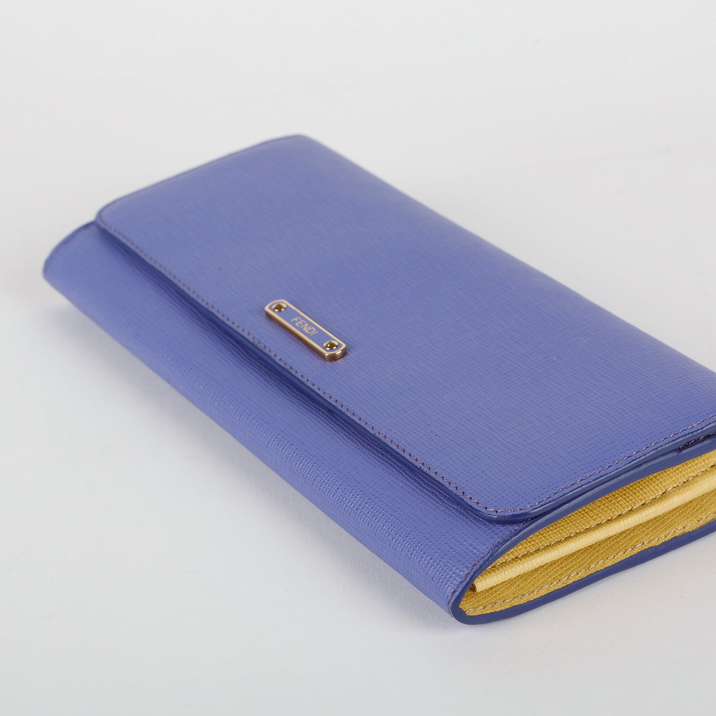 Long Wallet on Chain, Purple and Yellow