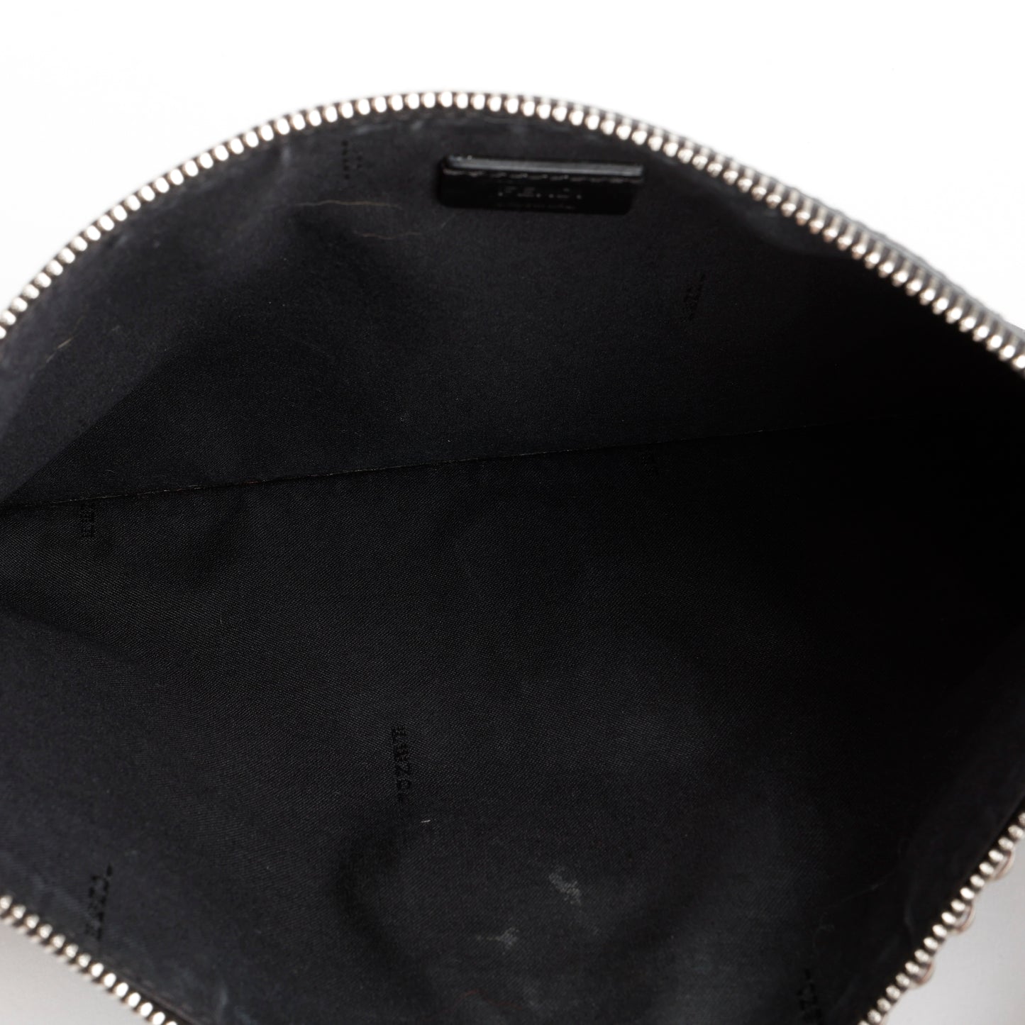 Black Karlito Leather Clutch