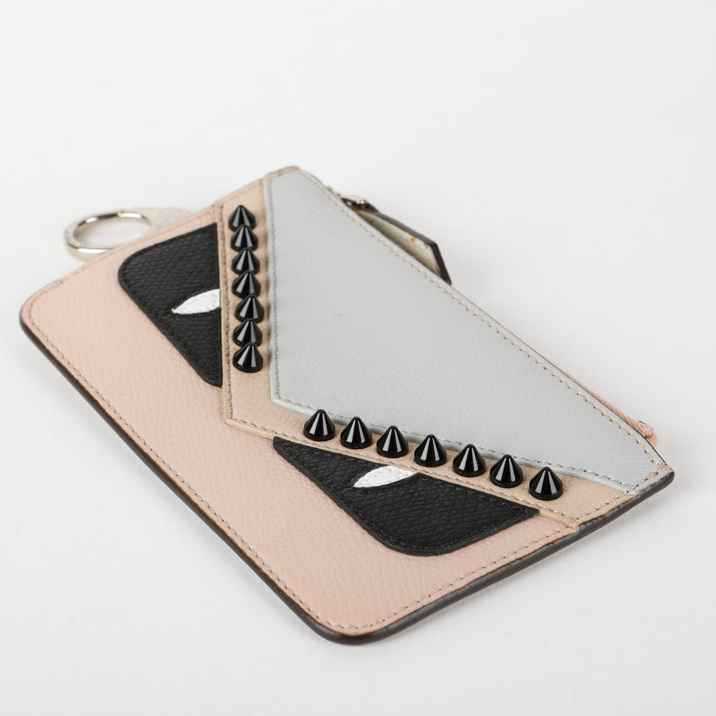 Pink Black Monster Key Pouch