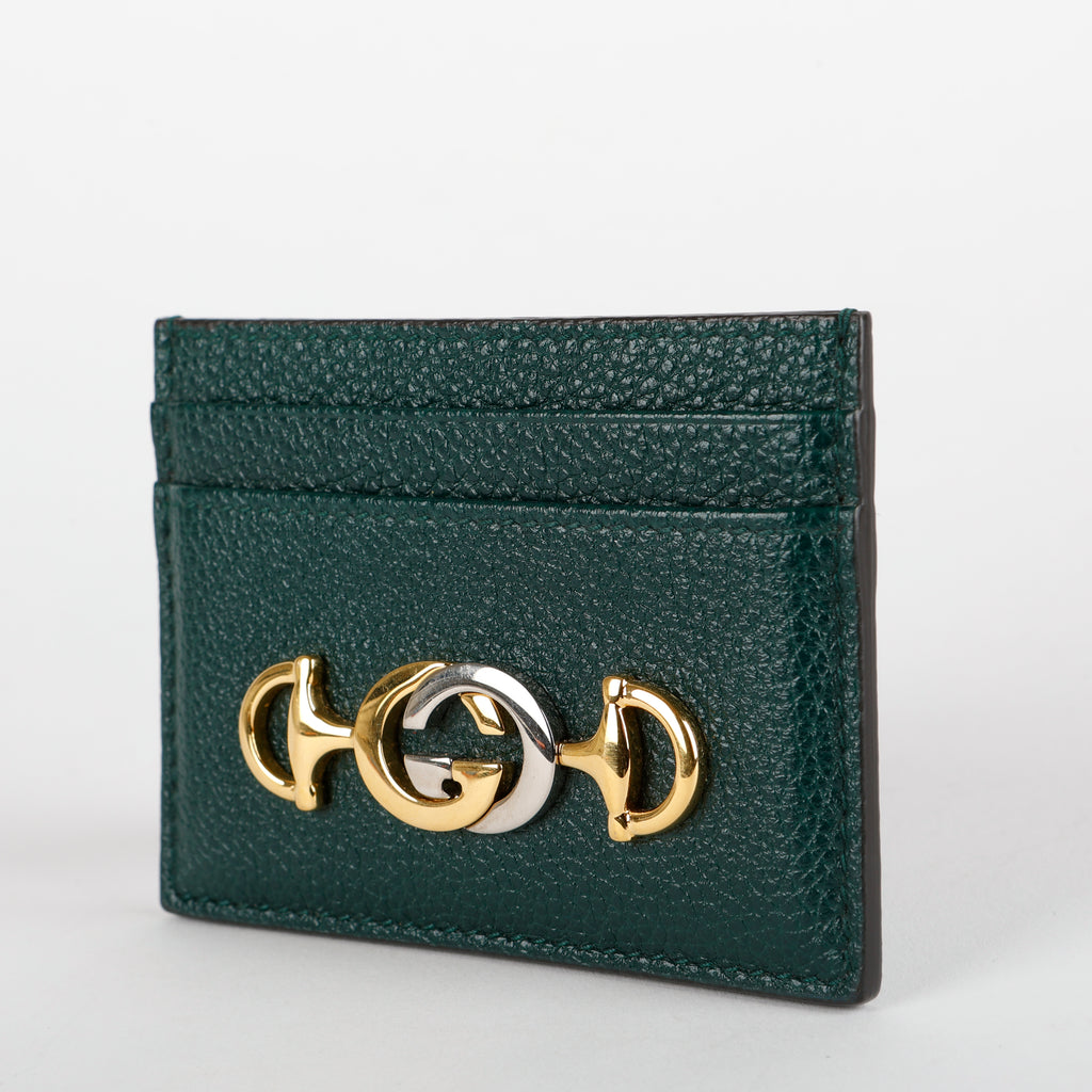 Zumi Card Holder, Dark Green