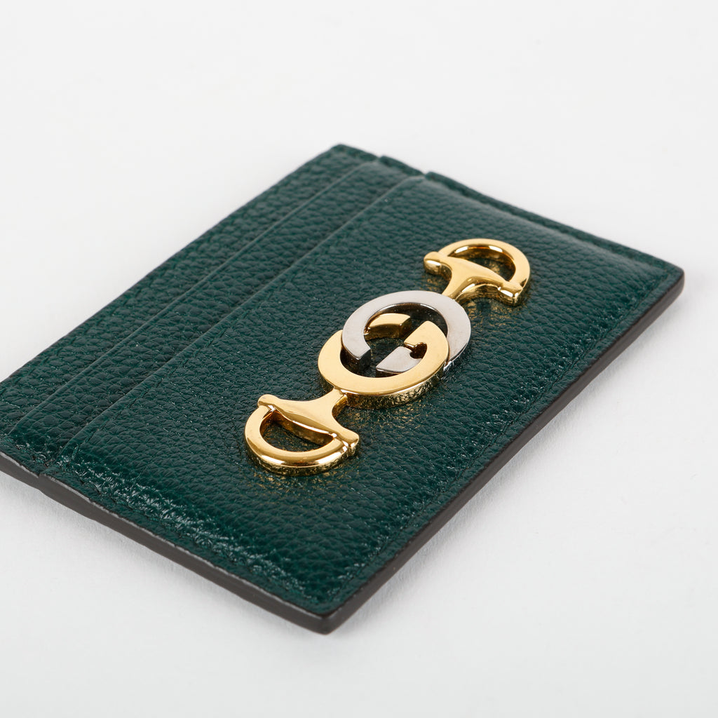 Zumi Card Holder, Dark Green