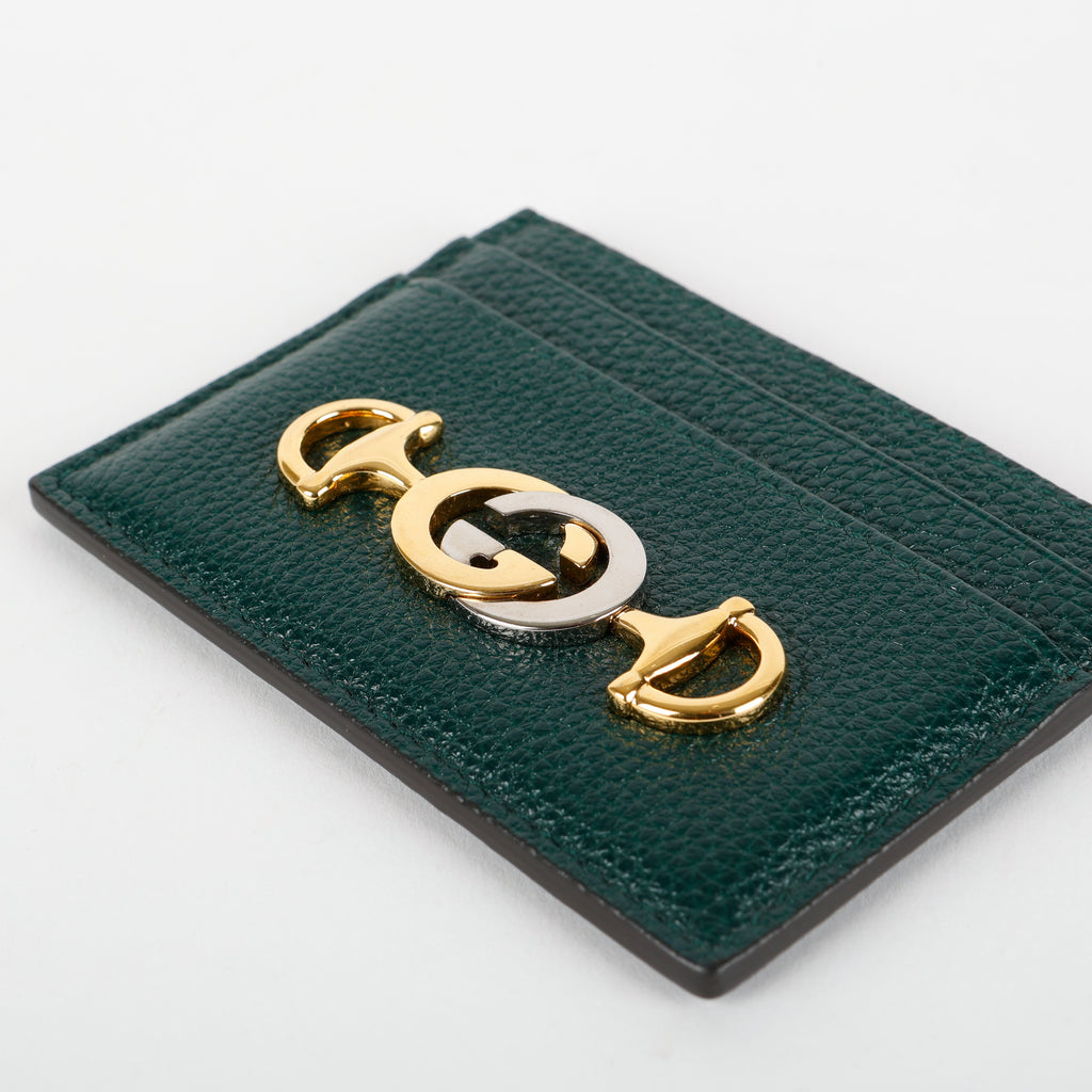 Zumi Card Holder, Dark Green