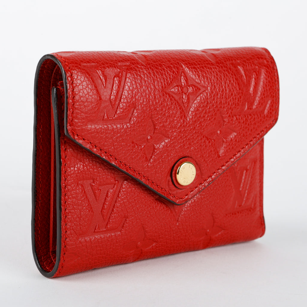 Victorine Wallet, Red Empreinte