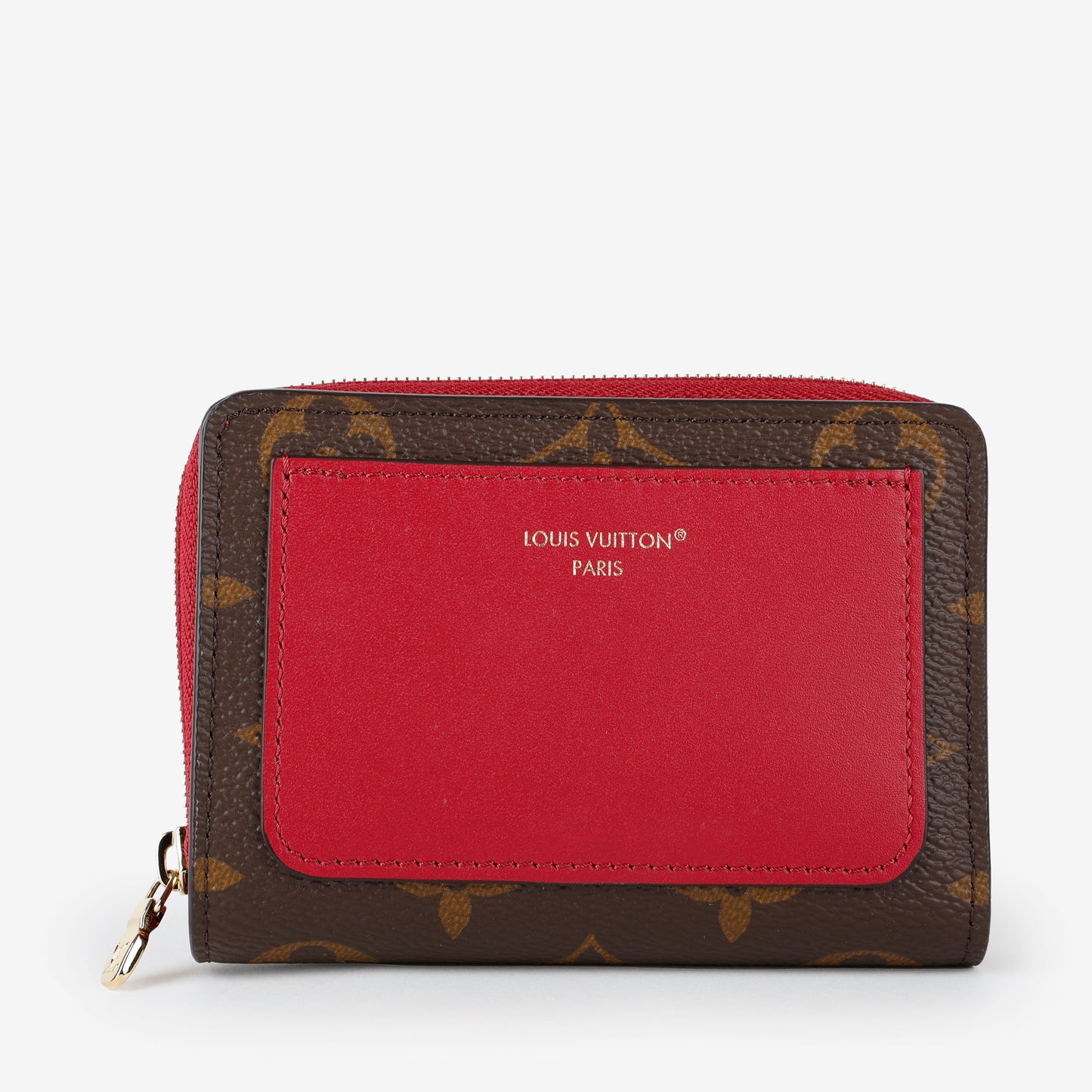 Lou Wallet, Monogram/Fuchsia