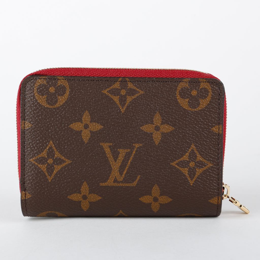Lou Wallet, Monogram/Fuchsia