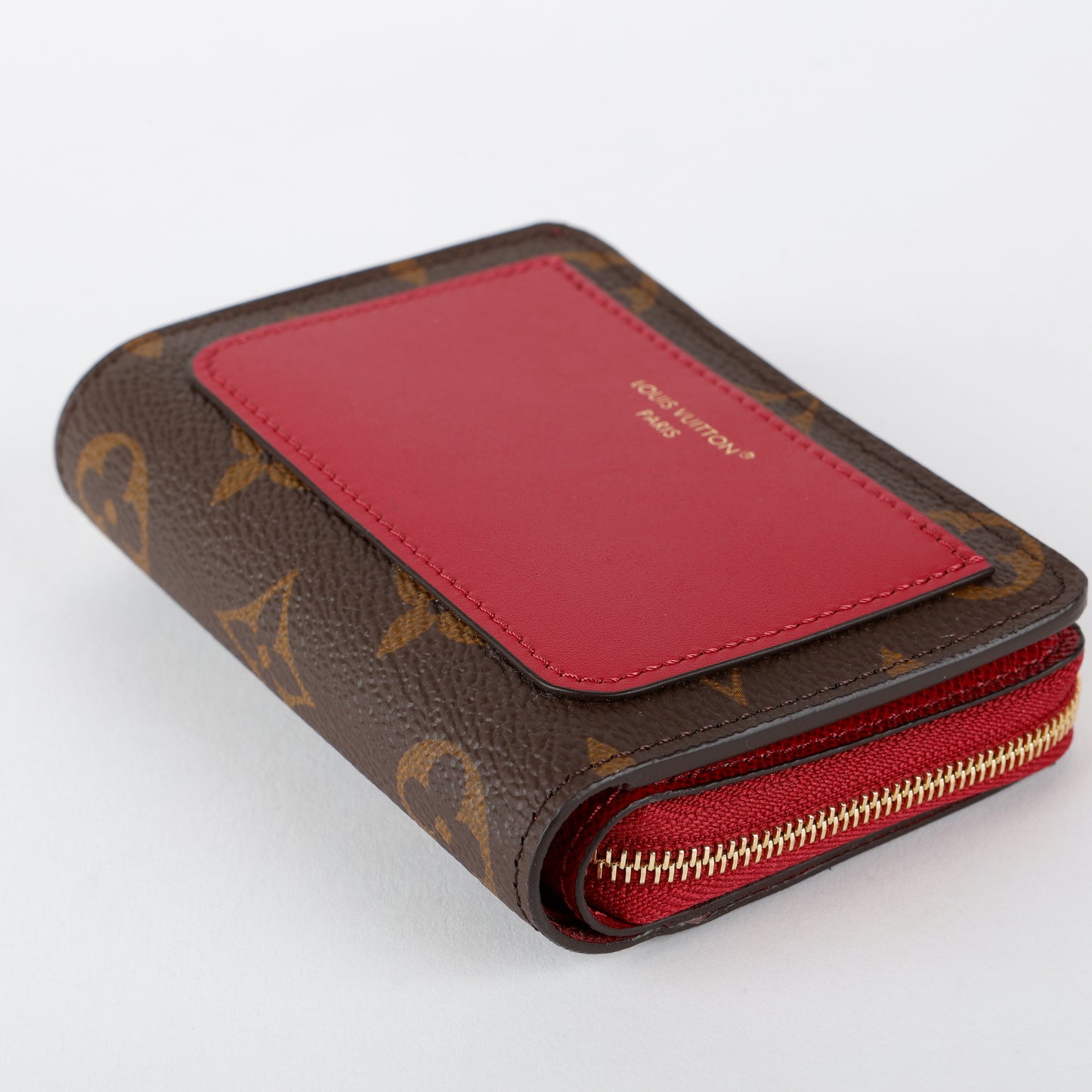 Lou Wallet, Monogram/Fuchsia