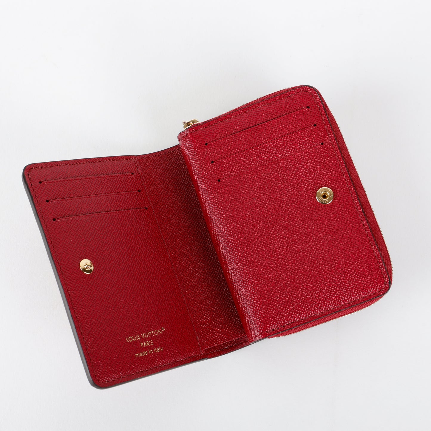 Lou Wallet, Monogram/Fuchsia