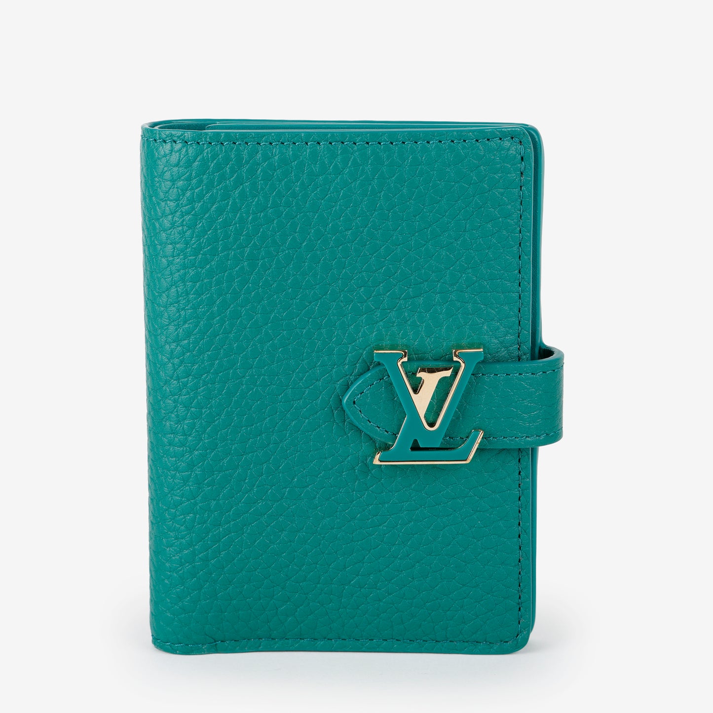 Vertical Capucines Wallet, Green