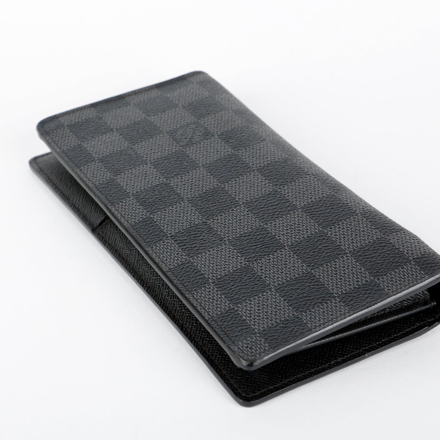 Brazza Wallet, Damier Graphite