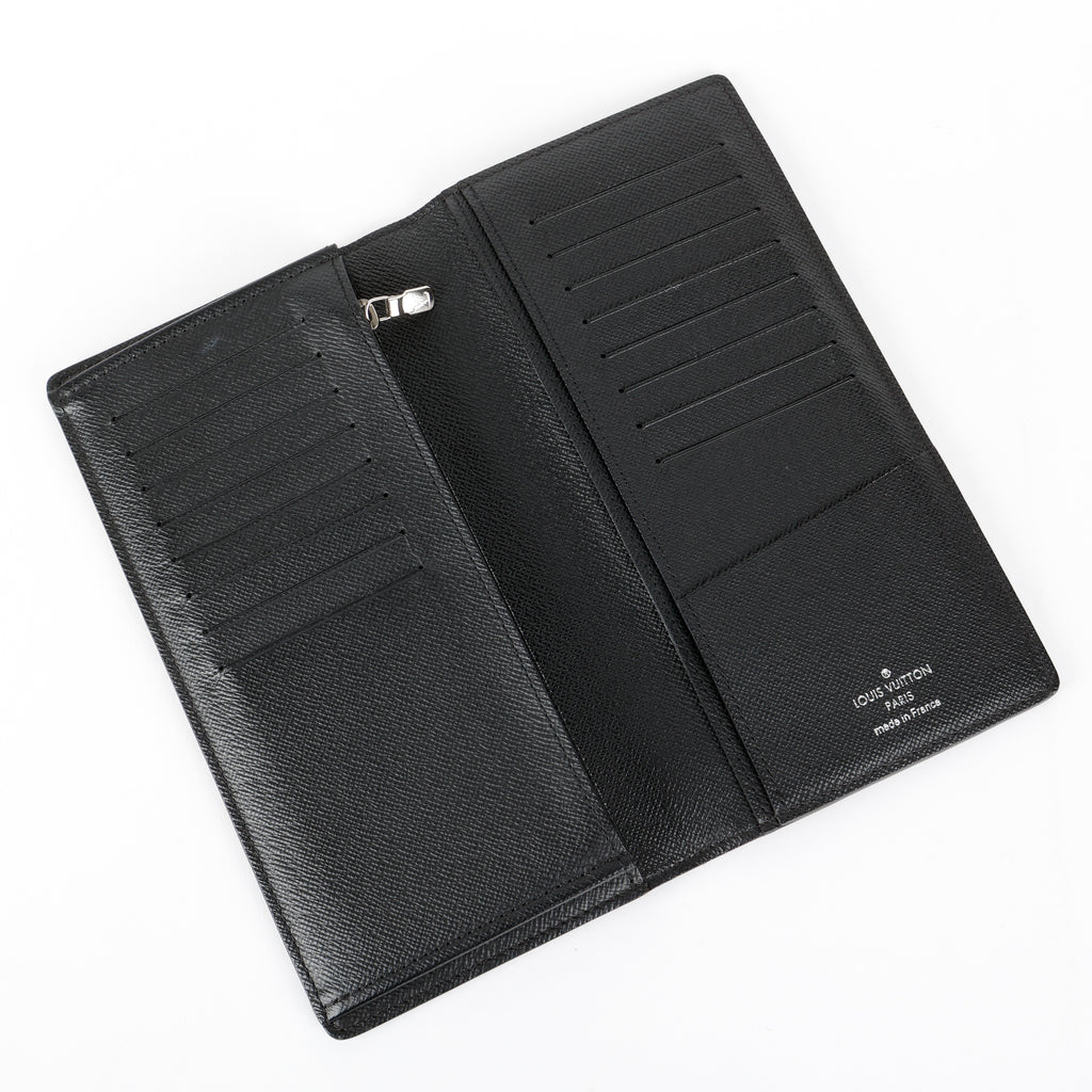 Brazza Wallet, Damier Graphite