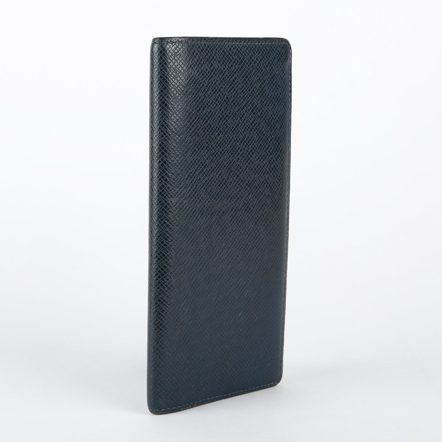 Brazza Wallet, Navy Blue Taiga