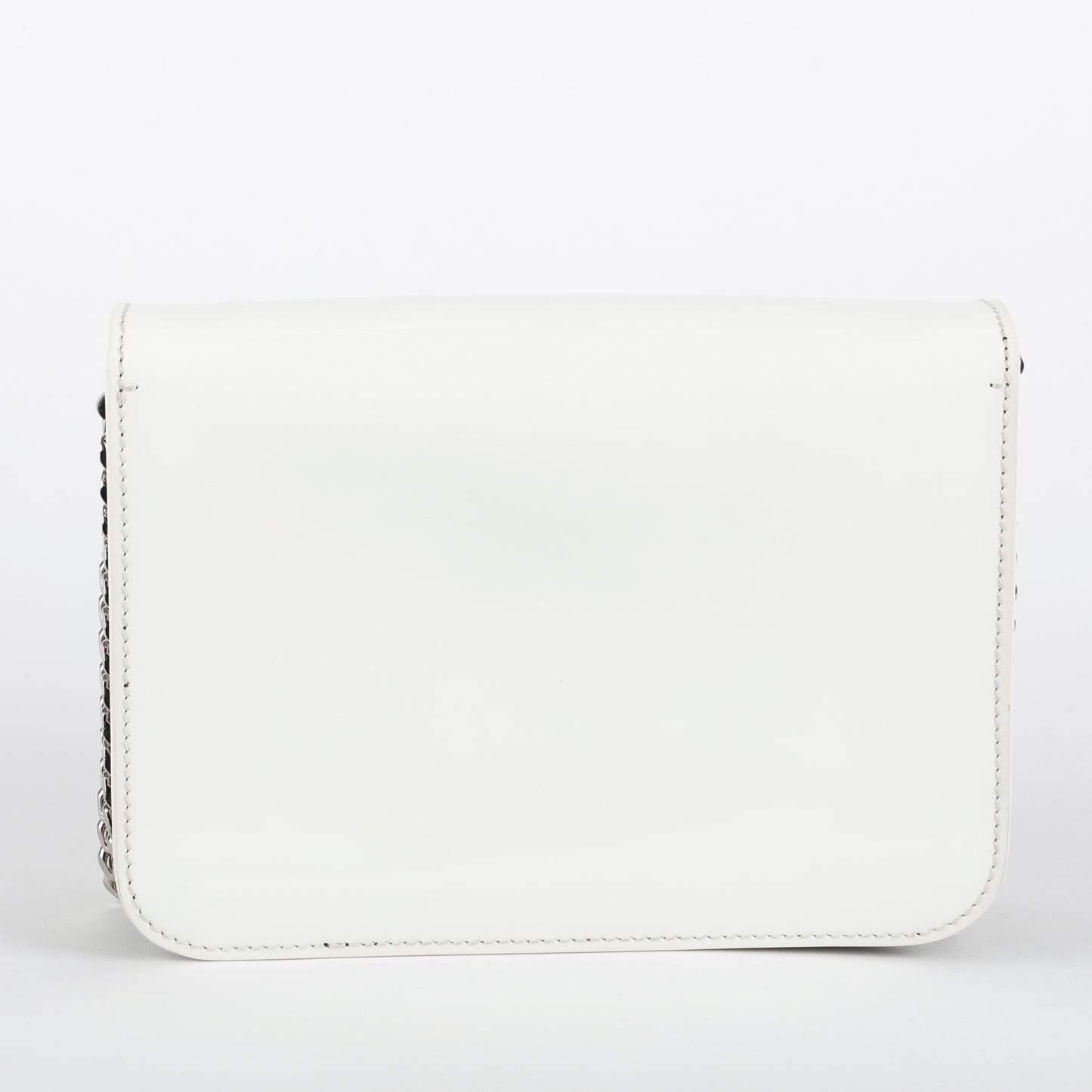 Small TB Logo Bag, Black/White