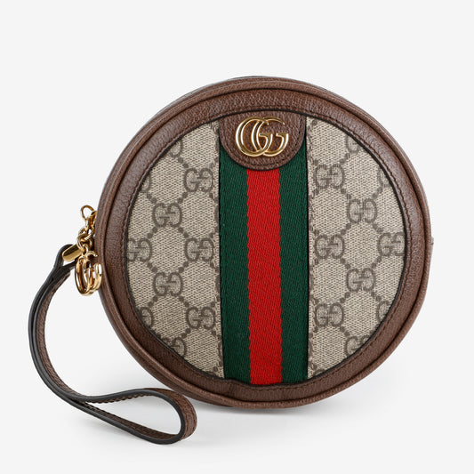 Ophidia Round Wristlet