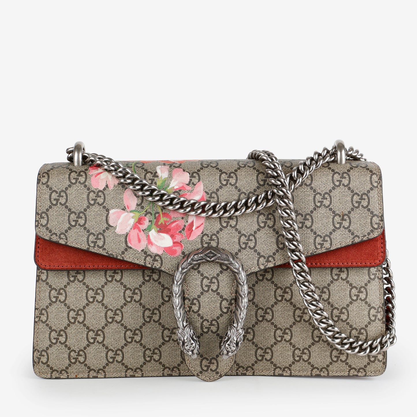 Small GG Blooms Dionysus Shoulder Bag, Pink